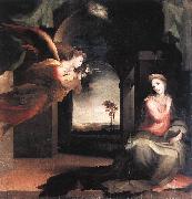 BECCAFUMI, Domenico The Annunciation  jhn USA oil painting reproduction